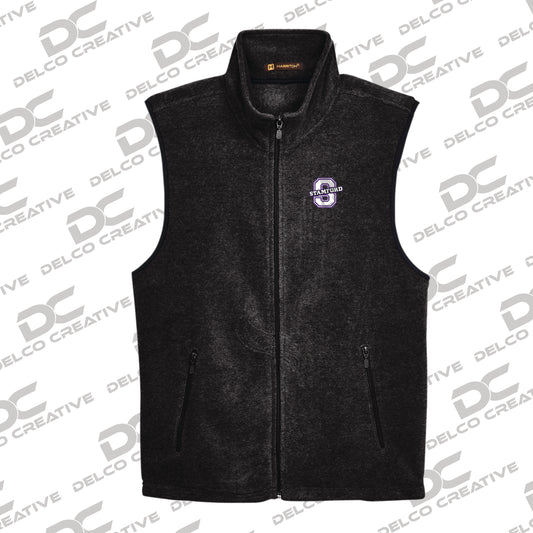 Stamford Embroidered Fleece Vest