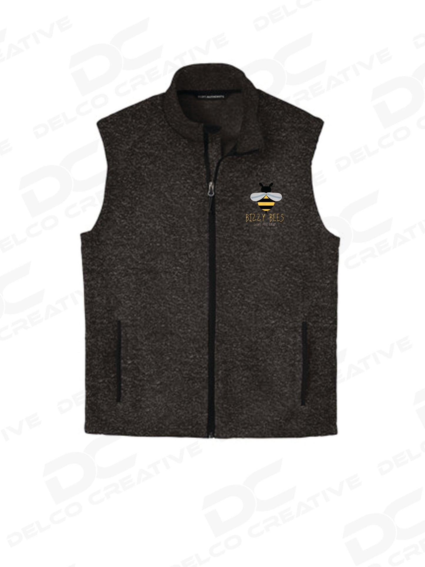 Bizzy Bees Fleece Vest #3