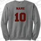 Delhi Faith Family Football Crewneck