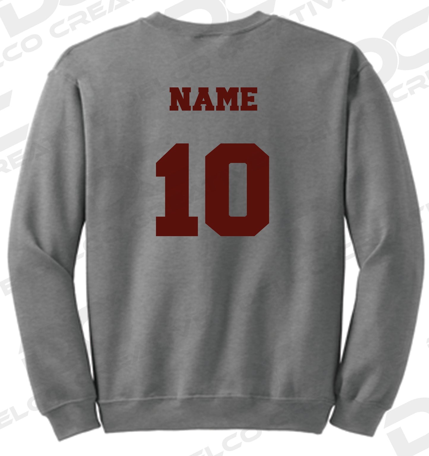 Delhi Team Family Football Crewneck