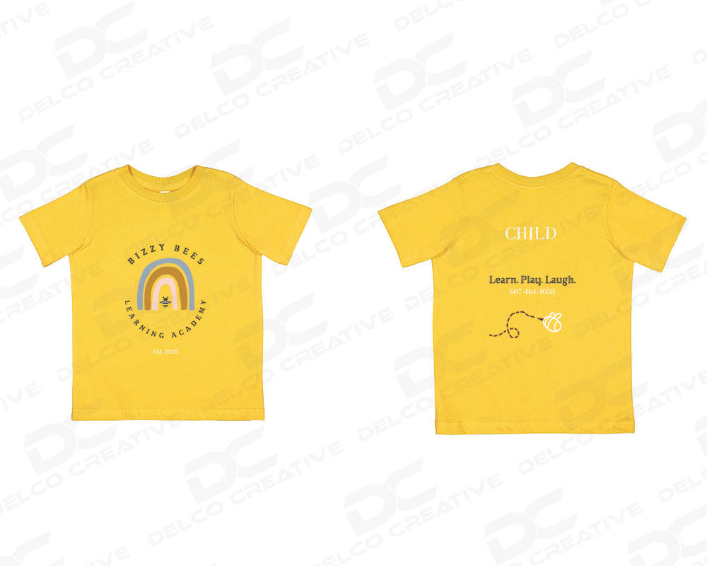 Bizzy Bees Toddler Cotton Tee