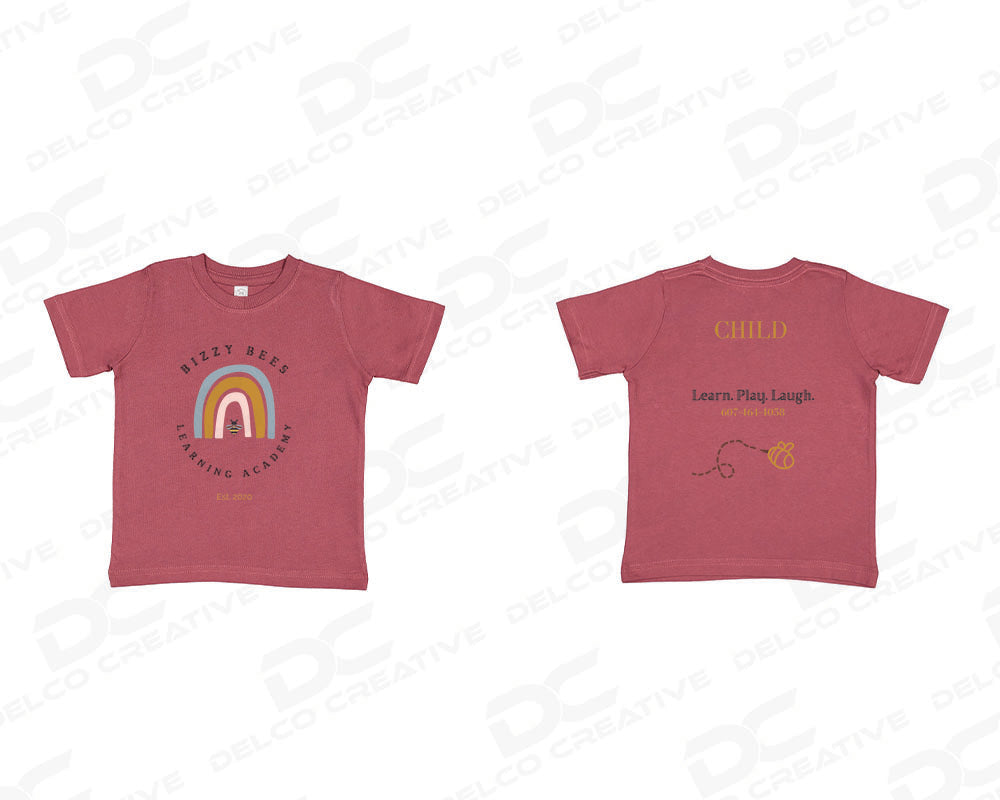 Bizzy Bees Toddler Cotton Tee